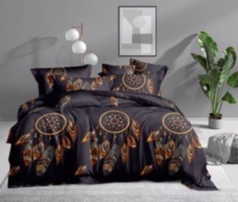 Komplet Pościeli 3 Części 2259  Mix wzory 200x220