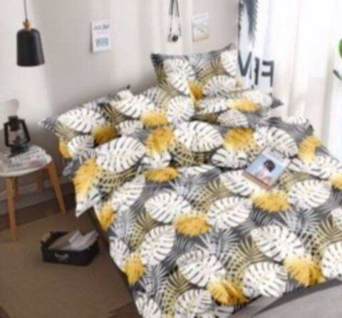 Komplet Pościeli 3 Części 2265  Mix wzory 200x220