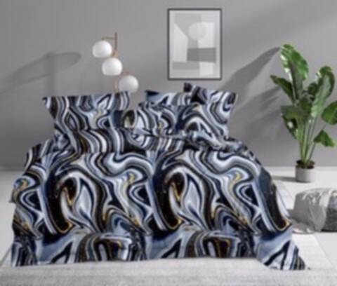 Komplet Pościeli 3 Części 2266  Mix wzory 200x220