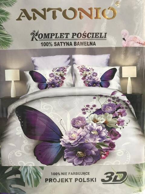 Komplet Pościeli 3 Części 2269  Mix wzory 200x220 1