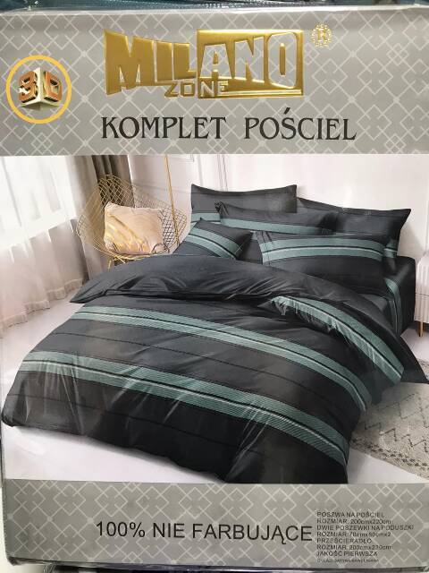 Komplet Pościeli 4 Części 2271  Mix wzory 160x200