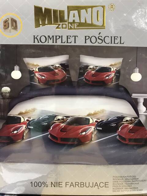 Komplet Pościeli 4 Części 2273  Mix wzory 160x200
