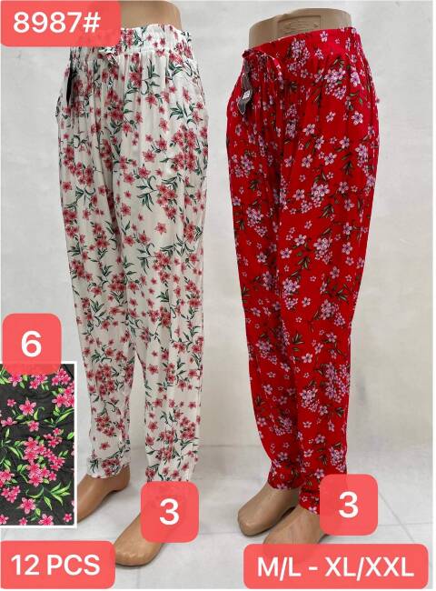 Spodnie damskie 8987 Mix kolor M-2XL 1