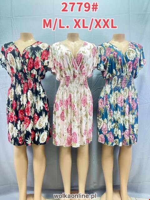 Sukienka  damskie 2770 Mix kolor M-2XL