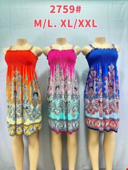 Sukienka  damskie 2759 Mix kolor M-2XL