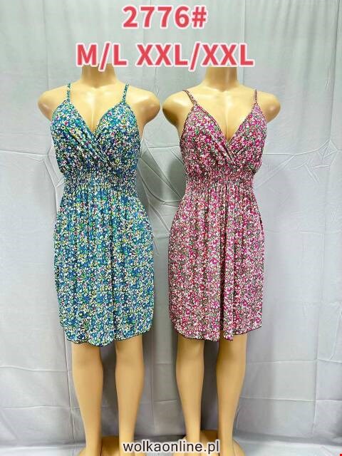 Sukienka  damskie 2776 Mix kolor M-2XL