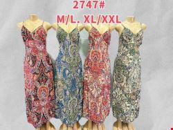 Sukienka  damskie 2747 Mix kolor M-2XL