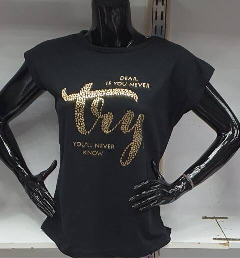 Bluzka damskie 3331 Mix kolor M-XL