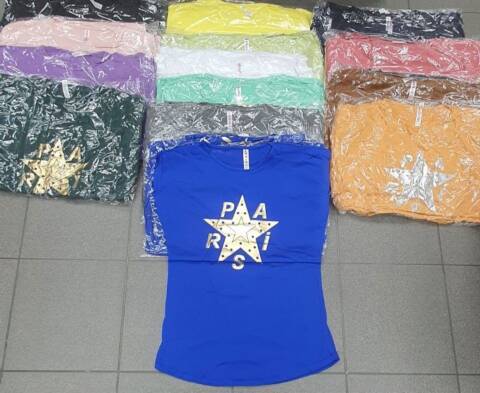 Bluzka damskie 3349 Mix kolor M-XL 1