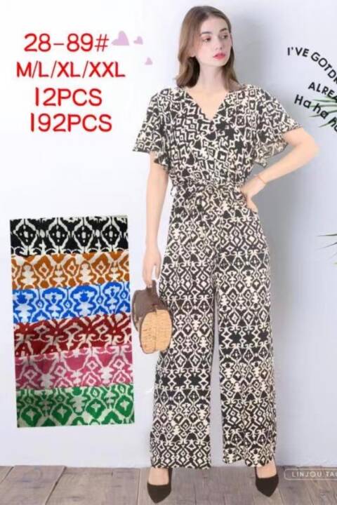 Kombinezon damskie 28-89 Mix kolor M-2XL
