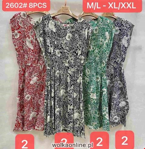Sukienka damskie 2602 Mix kolor M/L-XL/2XL