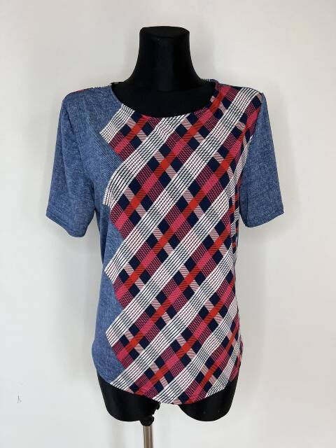 Bluzka damskie 4849 1 kolor 42-54 (towar polskie)