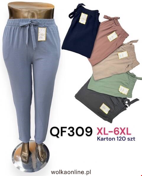 Spodnie damskie QF309 Mix kolor XL-6XL