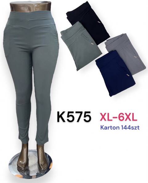 Spodnie damskie K575 Mix kolor XL-6XL 1