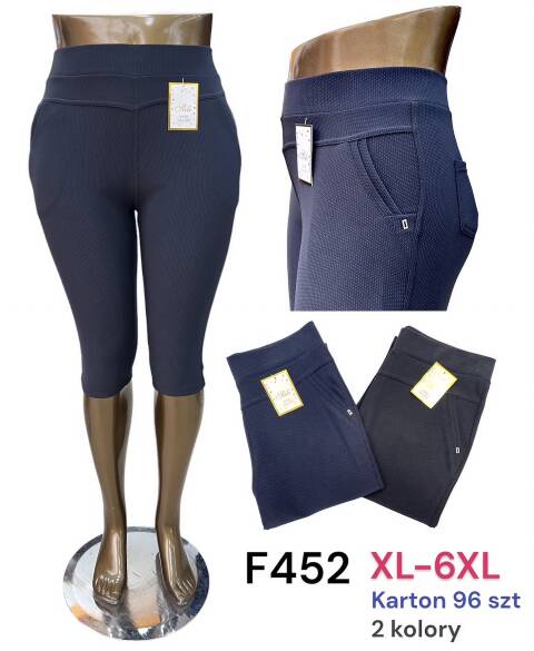 Rybaczki damskie F452 Mix kolor XL-6XL