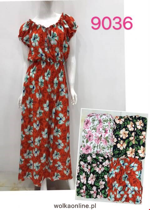 Sukienka damskie 9036 Mix kolor L-2XL