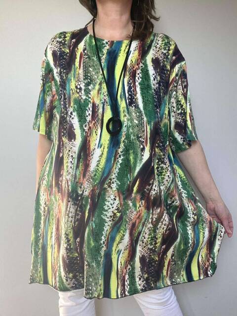 Tunika damskie 5287 Mix kolor Standard (Towar Polskie) 1