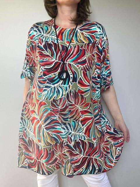 Tunika damskie 5288 Mix kolor Standard (Towar Polskie) 1