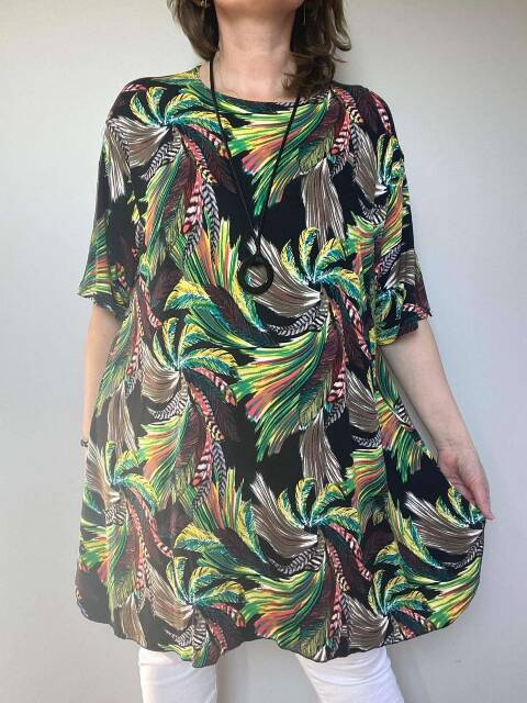 Tunika damskie 5289 Mix kolor Standard (Towar Polskie) 1