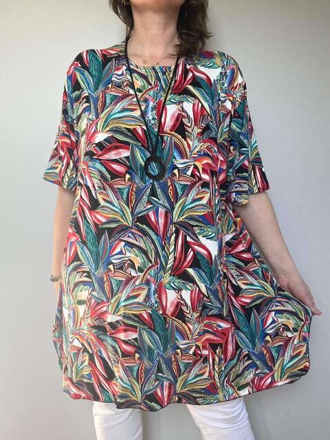 Tunika damskie 5290 Mix kolor Standard (Towar Polskie) 1