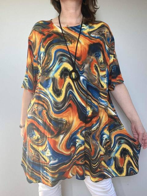 Tunika damskie 5291 Mix kolor Standard (Towar Polskie) 1