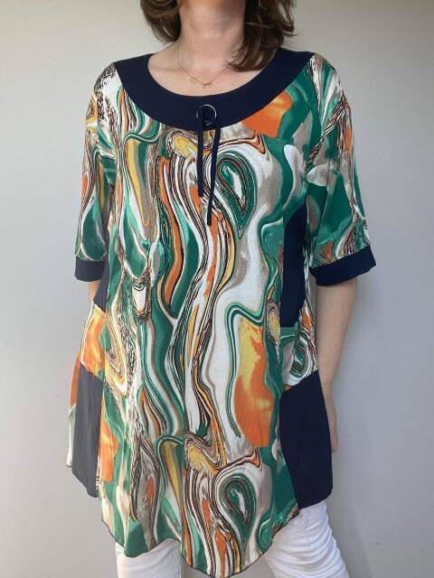 Tunika damskie 5297 Mix kolor Standard (Towar Polskie) 1