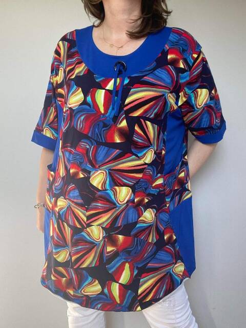 Tunika damskie 5299 Mix kolor Standard (Towar Polskie) 1