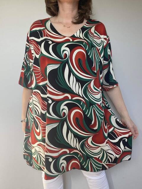 Tunika damskie 5306 Mix kolor Standard (Towar Polskie) 1