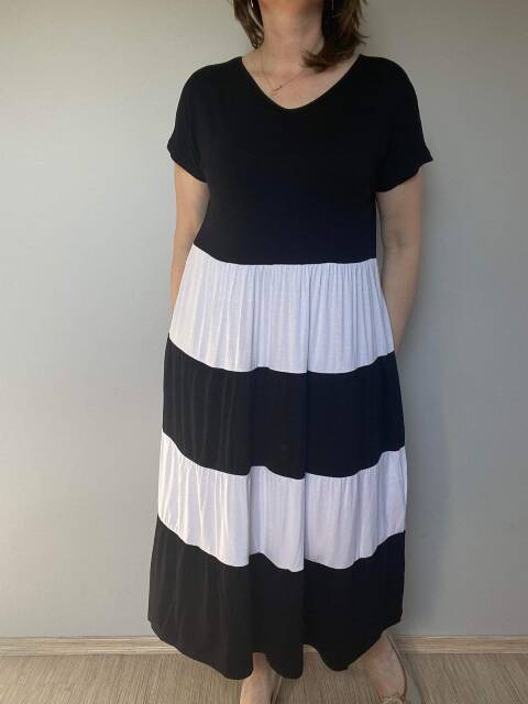 Sukienka damskie 5318 Mix kolor Standard (Towar Polskie)