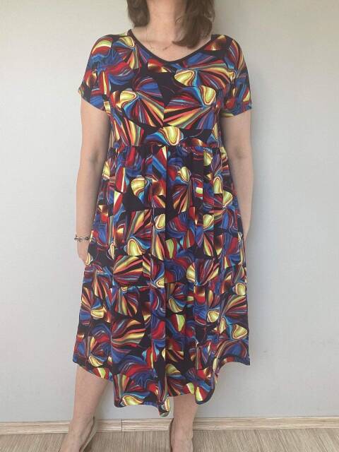 Sukienka damskie 5338 Mix kolor Standard (Towar Polskie) 1