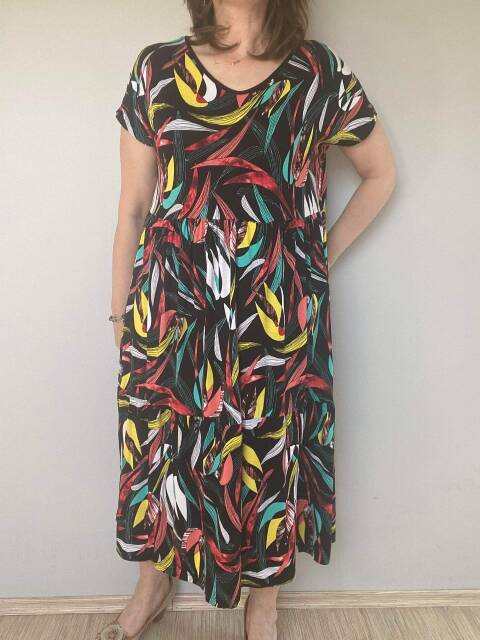 Sukienka damskie 5342 Mix kolor Standard (Towar Polskie) 1