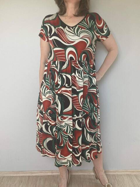 Sukienka damskie 5343 Mix kolor Standard (Towar Polskie) 1