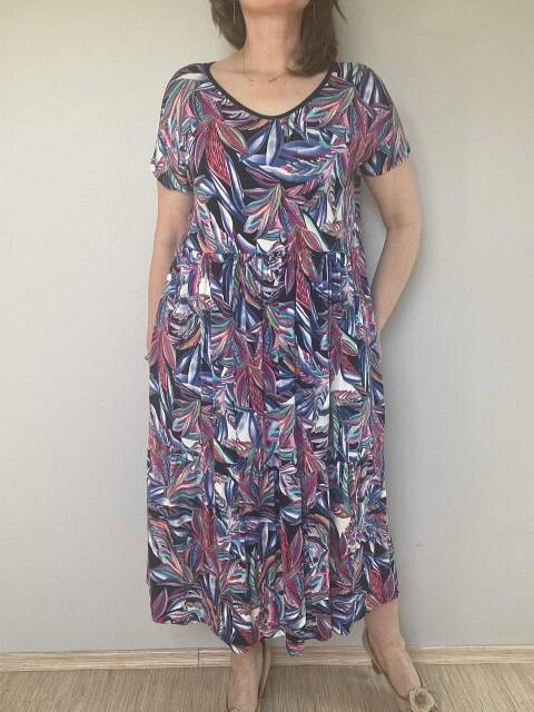 Sukienka damskie 5344 Mix kolor Standard (Towar Polskie)