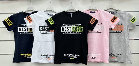 Bluzki chłopięce 5350 Mix kolor 4-14