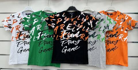 Bluzki chłopięce 5351 Mix kolor 4-14