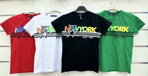 Bluzki chłopięce 5355 Mix kolor 4-14 1