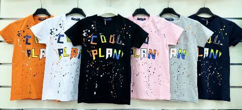 Bluzki chłopięce 5357 Mix kolor 4-14