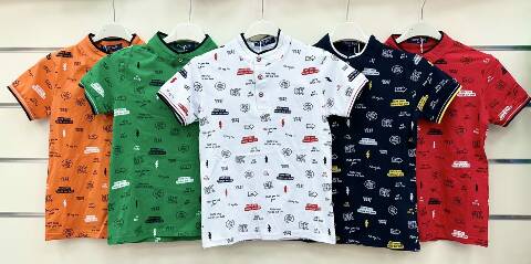 Bluzki chłopięce 5361 Mix kolor 4-14 1