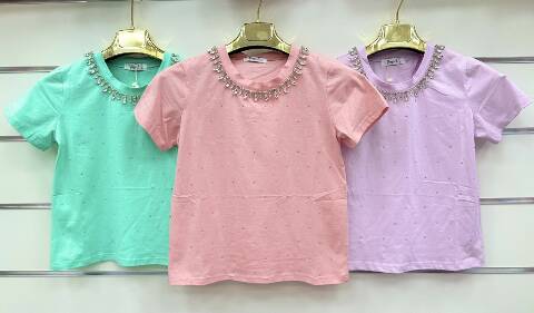 Bluzki dziewczęce 5362 Mix kolor 4-14 1