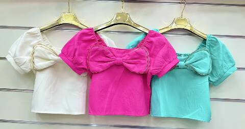 Bluzki dziewczęce 5363 Mix kolor 4-14 1