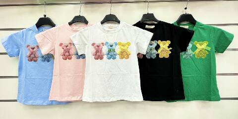 Bluzki dziewczęce 5372 Mix kolor 4-14