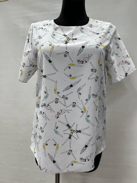 Bluzka damskie 5459 1 kolor 42-54 (Towar Polskie)