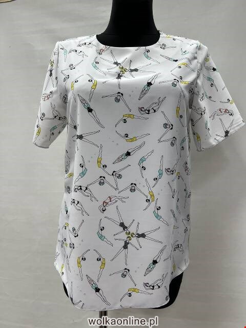 Bluzka damskie 5459 1 kolor 42-54 (Towar Polskie)