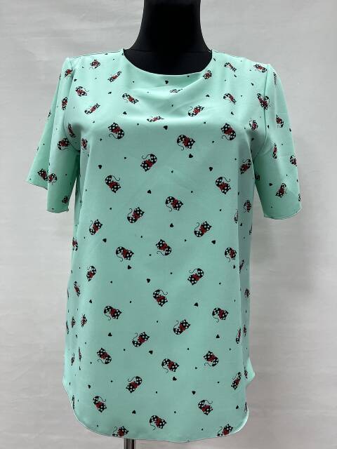 Bluzka damskie 5470 1 kolor 42-54 (Towar Polskie)