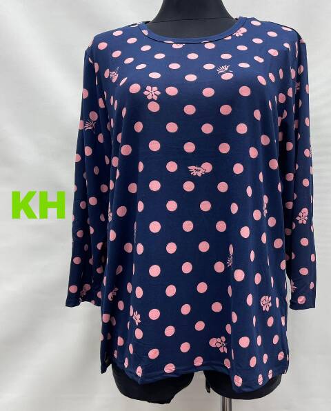 Bluzka damskie 5725 Mix kolor XL-5XL (towar china)