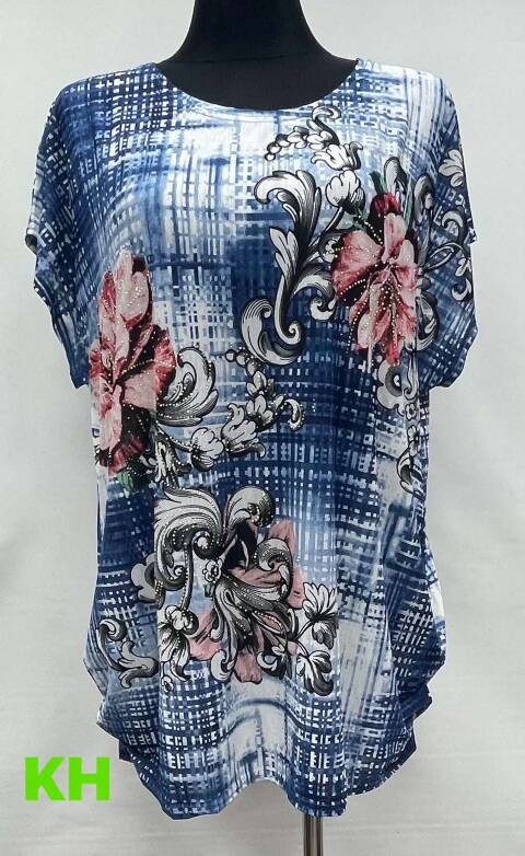 Bluzka damskie 5736 Mix kolor L-4XL (towar china) 1