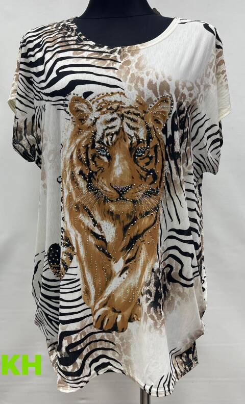 Bluzka damskie 5738 Mix kolor L-4XL (towar china)