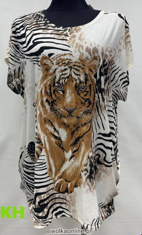 Bluzka damskie 5738 Mix kolor L-4XL (towar china)