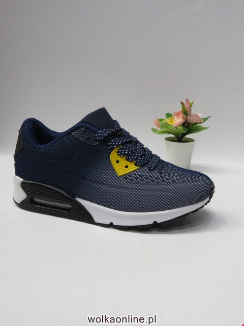 Sportowe Damskie DS711 NAVY/YELLOW 36-41