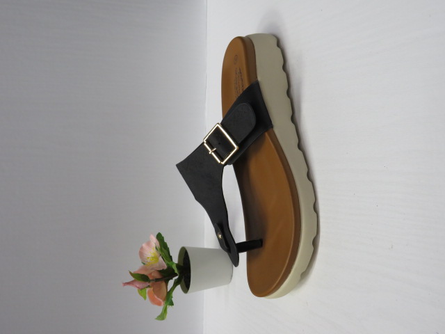 Klapki Damskie 6405-1 BLACK 36-40